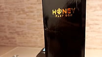 The friend of my girlfriend drains my balls with a vibrating penis sleeve - HONEY PLAY BOX 15%OFF